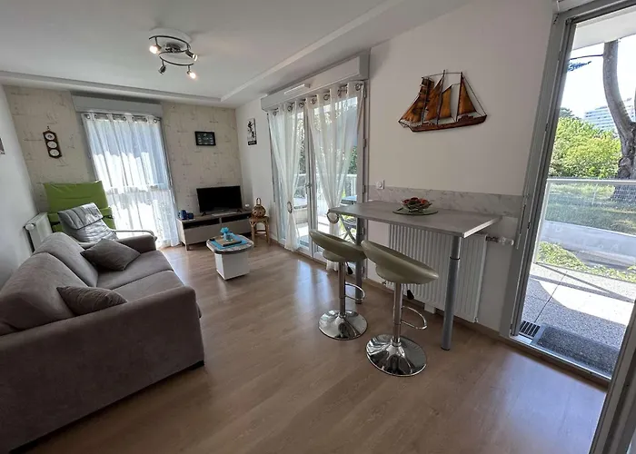 شقة Moderne 2 Pieces, 4 Couchages, Terrasse Et Parking Securise A - Fr-1-224c-351