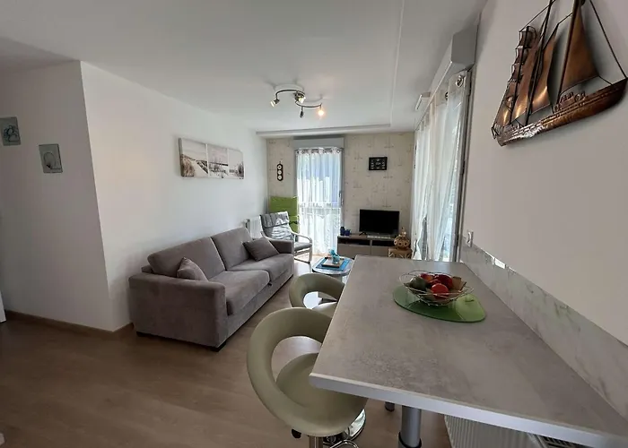 Moderne 2 Pieces, 4 Couchages, Terrasse Et Parking Securise A - Fr-1-224c-351 דירה *